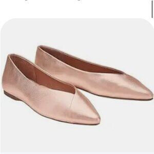 Birdies Shoes - Golfinch Style, in Rose Gold Leather